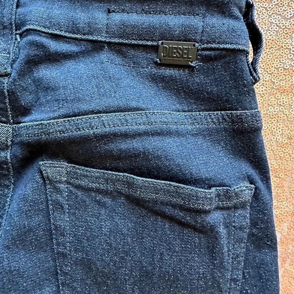 Diesel Slandy Women's Super Slim Skinny Jeans Medium Wash Denim Sz 25. Authentic - Picture 6 of 9